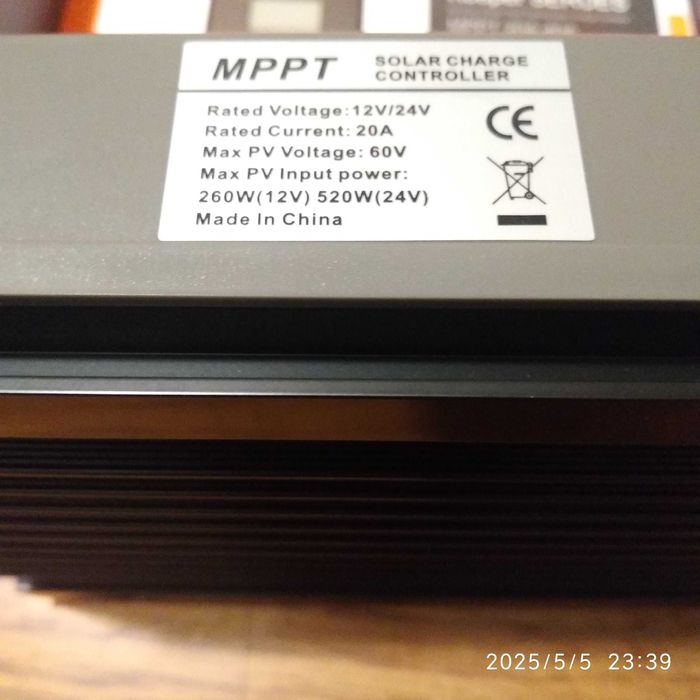 Charger solar MPPT 20A 12,24V/Charger 10A baterii 12V LiFePO4-TESTATE