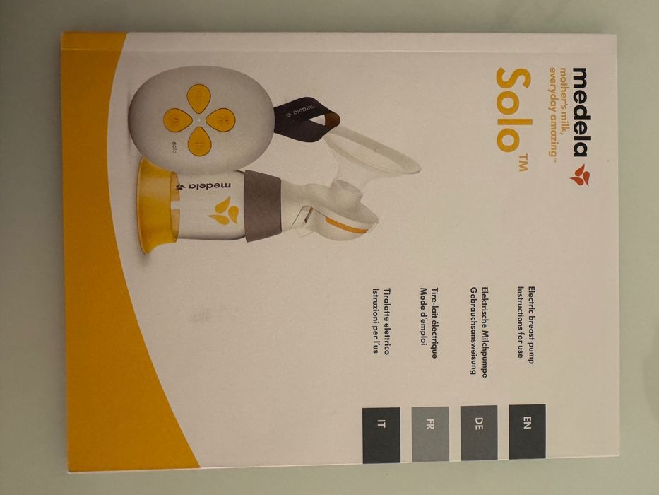 НОВА!! Medela Единична двуфазна електрическа помпа за кърма Solo