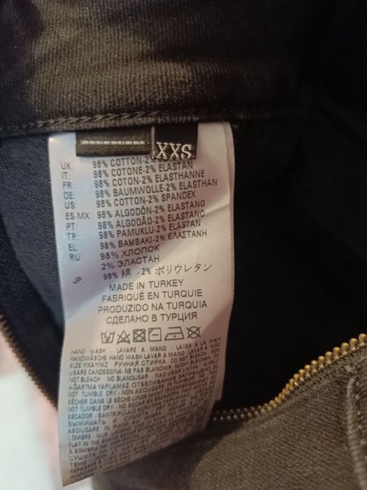 Diesel черен дънков гащеризон