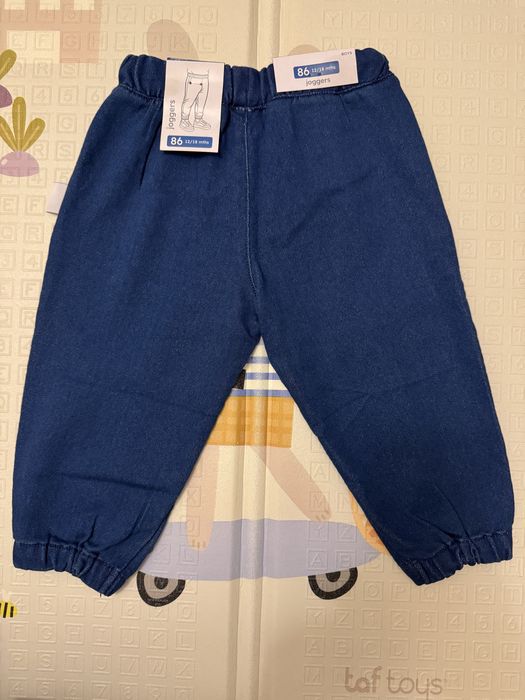 Бебешки дънки-панталон нов
