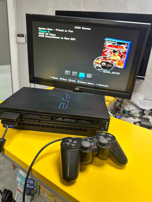 Sony Playstation 2 Ps2 Плейстейшън 2 с HDD 320G