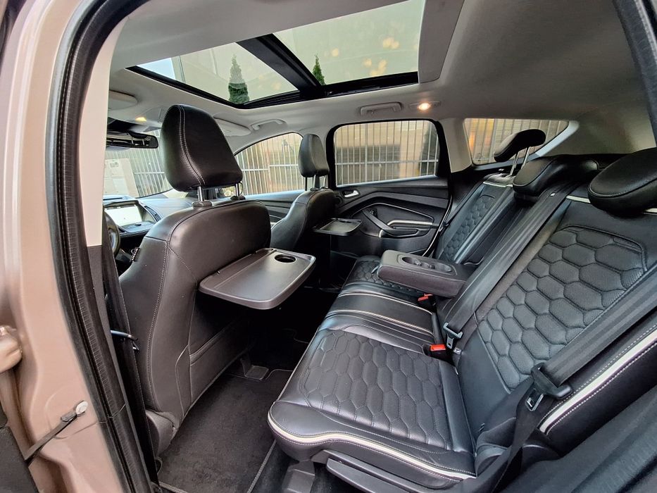 13.400 € ! FORD KUGA VIGNALE ! 90.000 KM ! CUTIE AUTOMATĂ ! 4X4 ! CA NOUĂ ! 2018 ! PLAFON PANORAMIC / PIELE / Unic Proprietar /Full