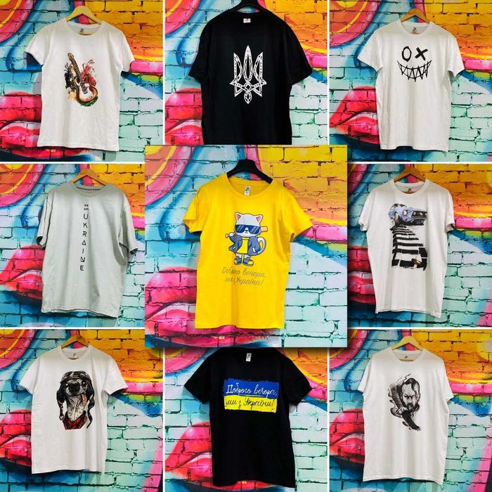 Печать на футболках, шортах и носках, сумках