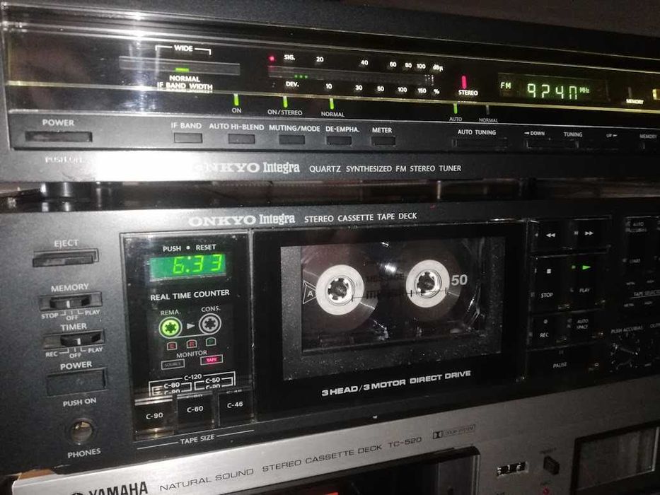 vand radio,deck 3head ONKYO integra TA2070,T9060