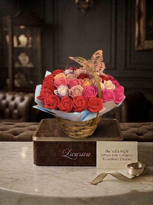 Flori de sapun aranjamente