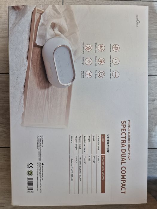 Pompa de san Spectra Dual Compact + accesorii