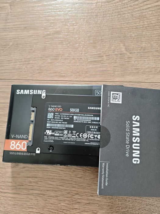 SSD Samsung 860 EVO, 500GB, 2.5", SATA III