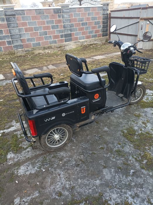 Triciclu electric 2 locuri