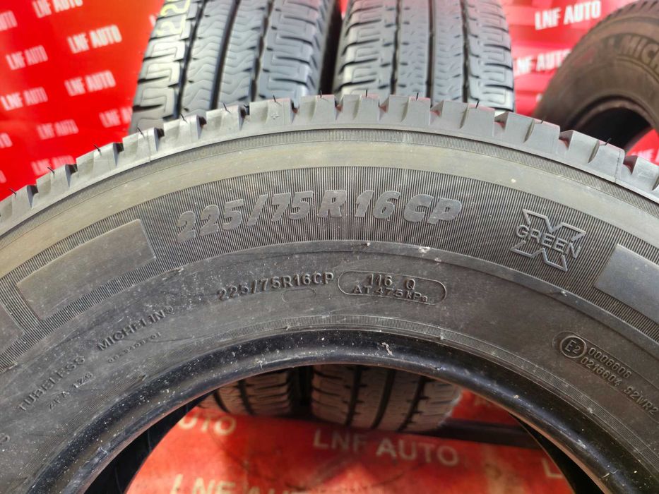 Anvelope de VARA - 225/75/16C - Michelin - 7.5 / 9 MM - DOT 2019 !