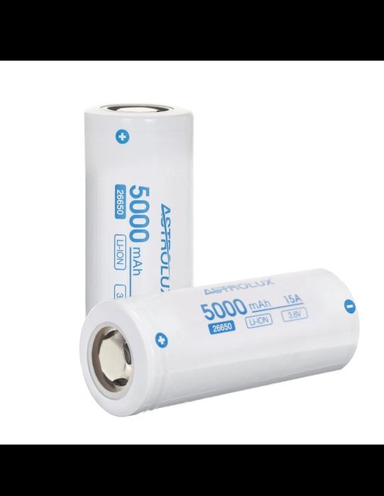Baterie Astrolux® C2650 5000mAh 3C