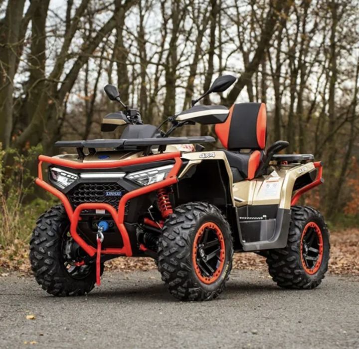 Vand Atv linhai landforce pro 650 l5e nou. Inmatriculat nr. Negru