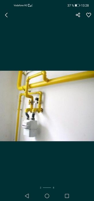 Proiect și instalatie gaz