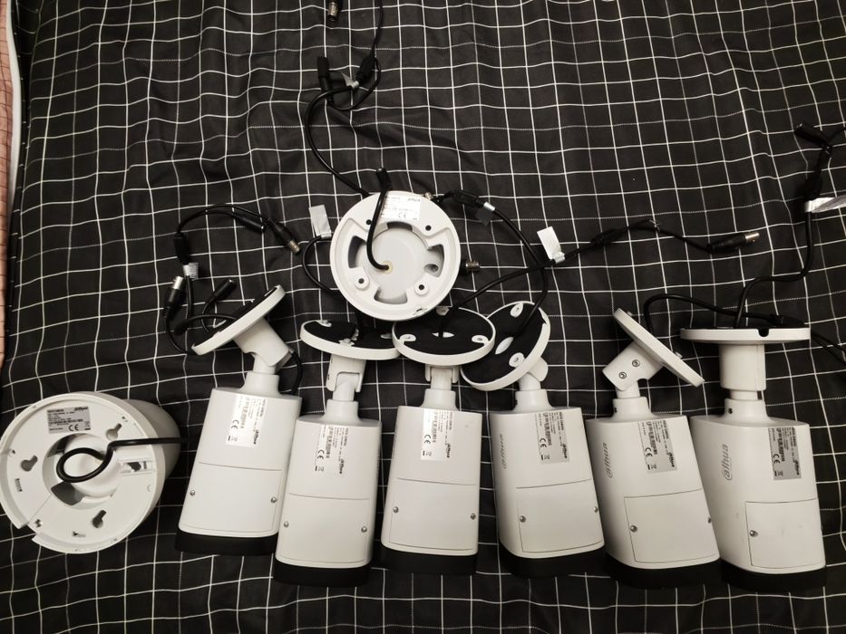 9 Броя камери HDCVI DAHUA 2 mp оптичен зум