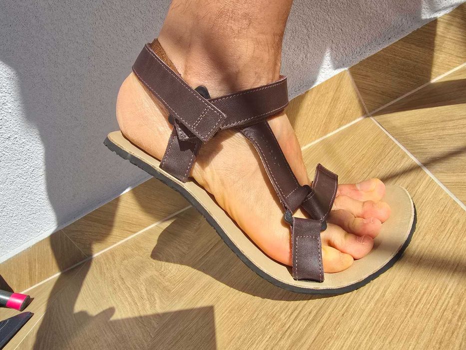 Боси Сандали Zeazoo Olymp Dark Brown Men