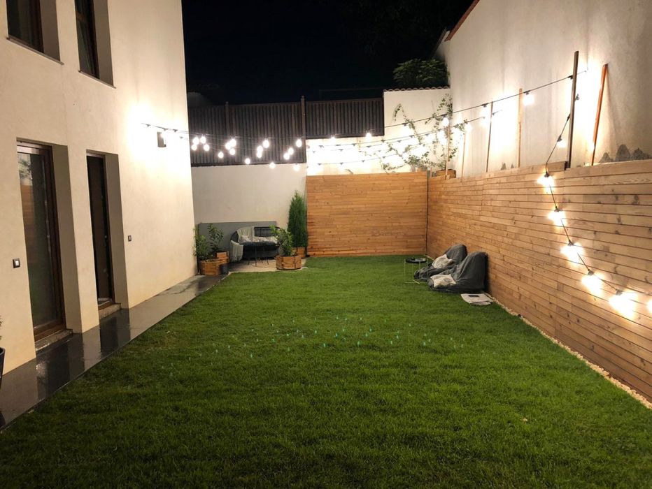 Apartament lux in vilă + curte + piscina / jacuzzi / sauna