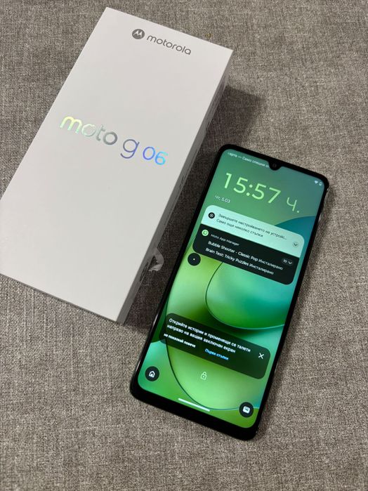Motorola Moto G06 – Чисто нов, 2 години гаранция