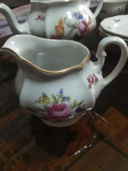 Столовый сервиз ,, Мейсенский букет,,. Богемия