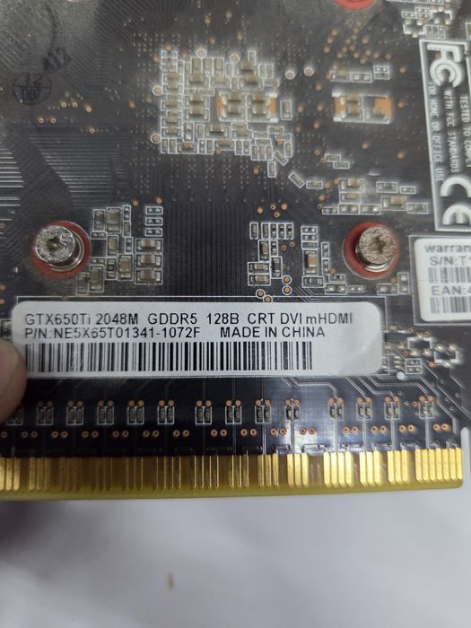 Gtx 650 ti 2gb рабочая