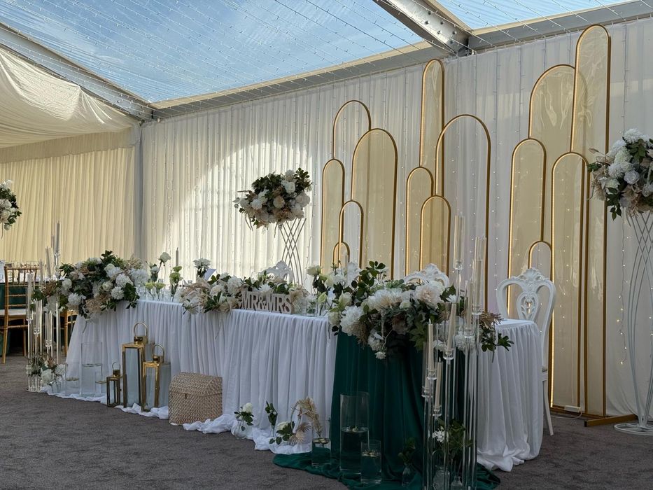 Cort nunta, Corturi Evenimente botez cununie , mese ,aranjamente