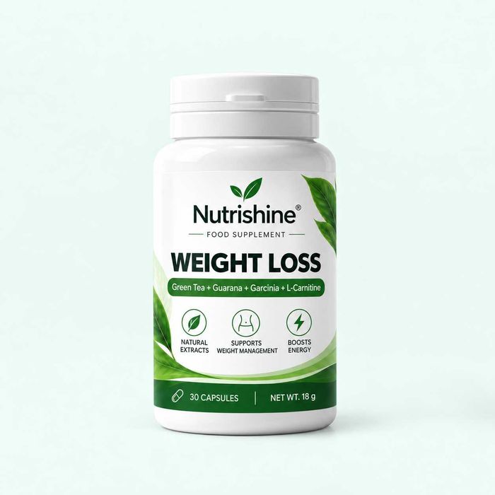 Капсули за отслабване натурален фетбърнър Nutrishine