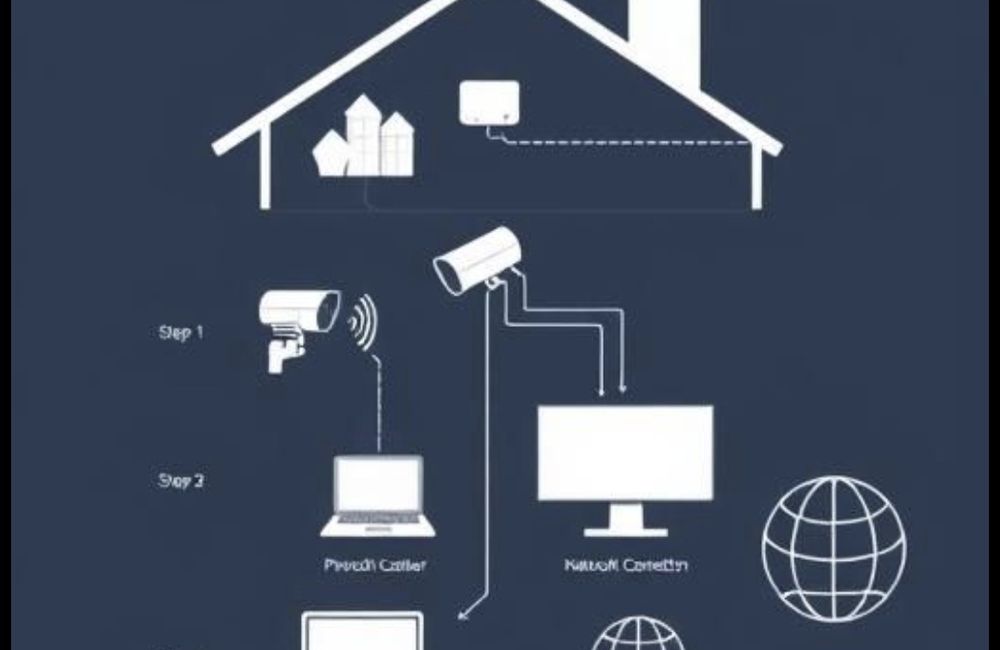 Установка видеонаблюдения