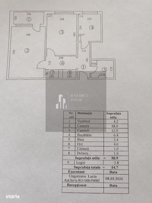 Apartament 2 camere, 55 MP, Metrou Nicolae Grigorescu, DE RENOVAT