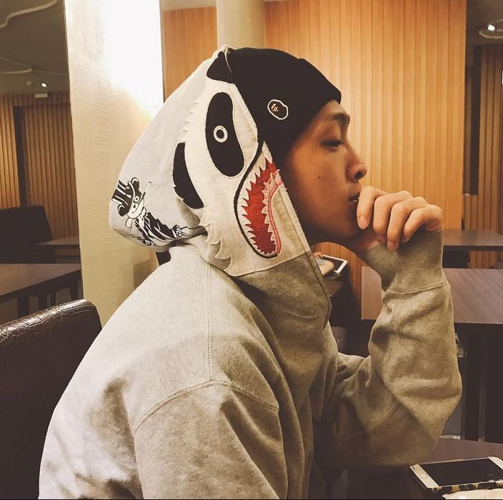 Bape Panda Zip Up Hoodie(оригинален)
