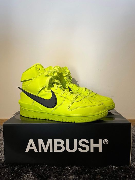 Dunk High Ambush Flash Lime