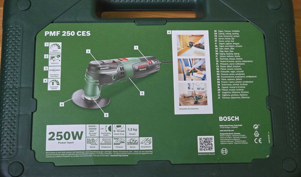 Bosch PMF 250 CES sigilat! Multifunctional
