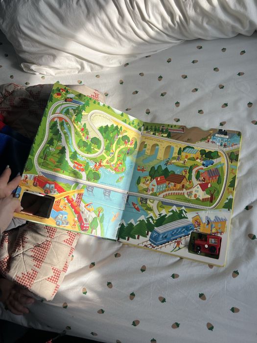 Carte usborne wind-up train