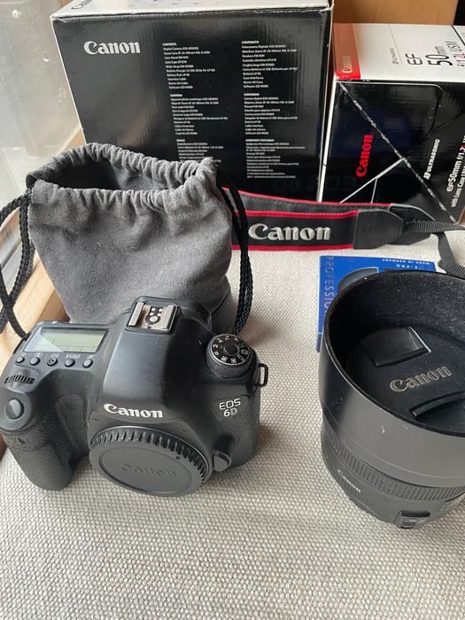 Canon EF 50mm f/1.2L USM + Canon 6D Full Frame