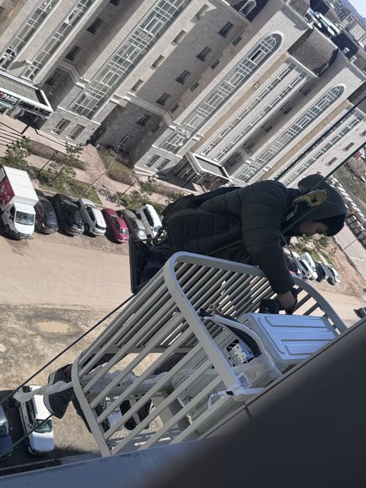 Установка кондиционер