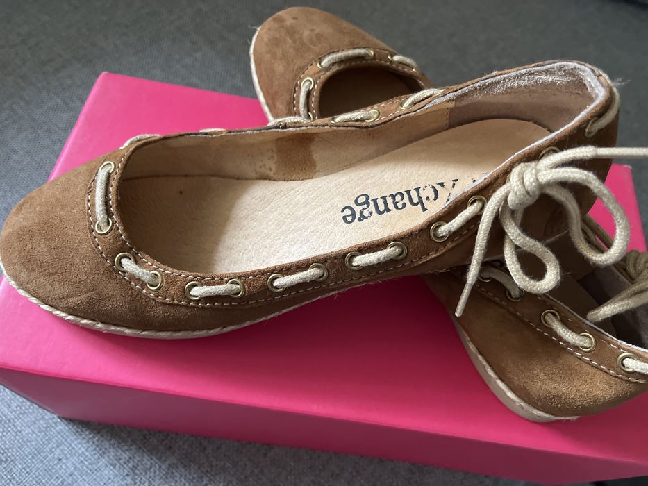 Balerini eleganti din piele