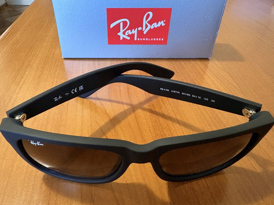 Ochelari de soare unisex Ray-Ban Justin RB4165 601/8G