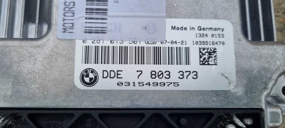 Kit pornire calculator ecu BMW seria 3 E90 E91 automata 7803373 M47