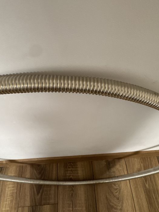 Труба гофрированная из нержавеющей стали, 2,5 м, диаметр 20мм,