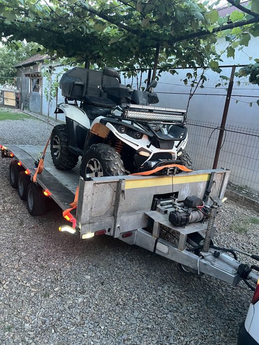 Trailer 3,5 tone nu este înmatriculat