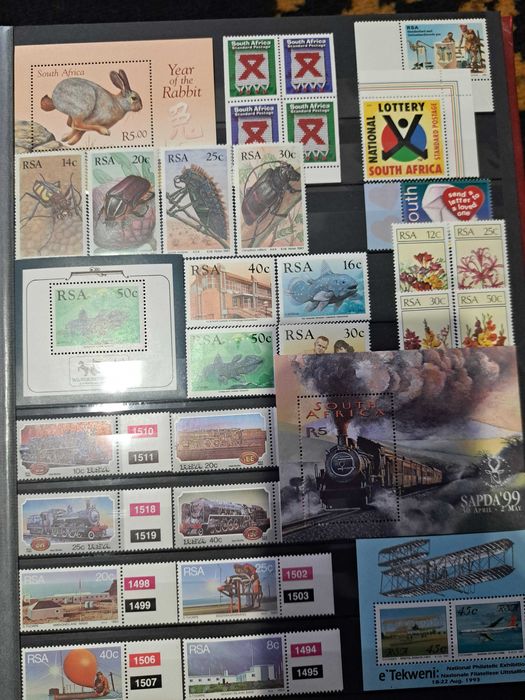 Марки почтовые разных стран, очень много