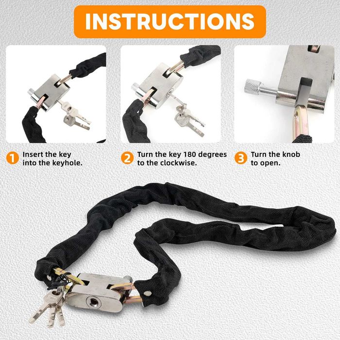 Antifurt motocicleta scuter bicicleta trotineta