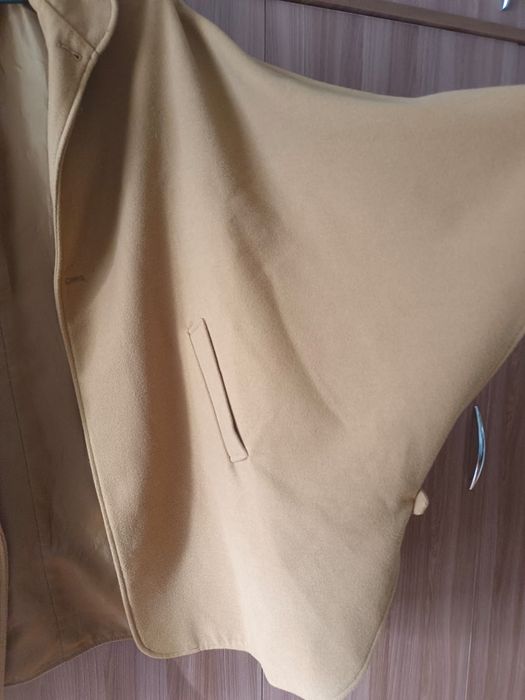 Пальто -накидка пончо