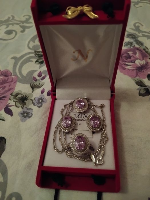 Набор из серебра