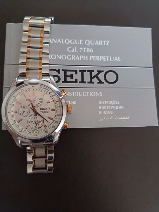 Seiko perpetual calendar USA