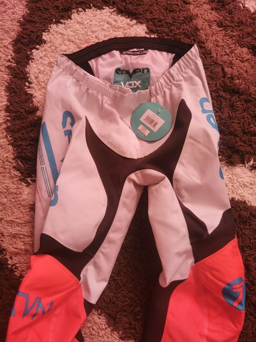 Pantaloni Enduro Motocros  seven vox phaser pant ivory
