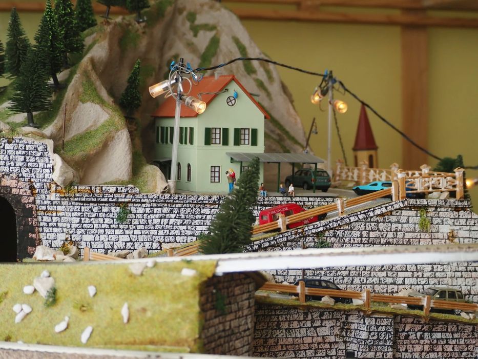 Diorama Feroviara Electrica UNICAT!!! +30 locomotive / Pupitru atomat