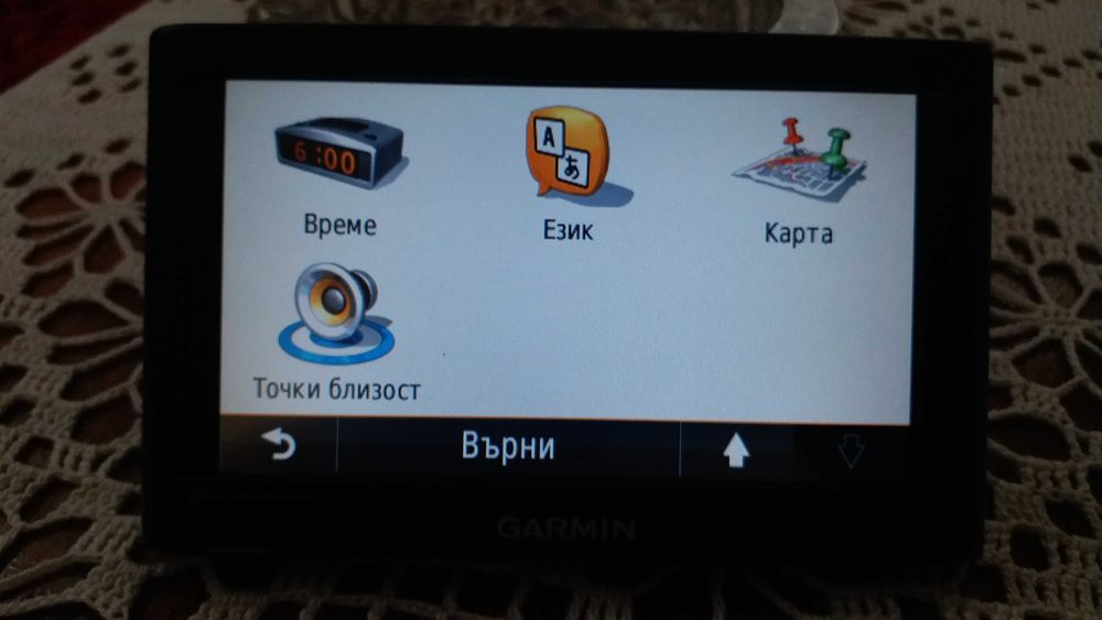 Навигация Гармин