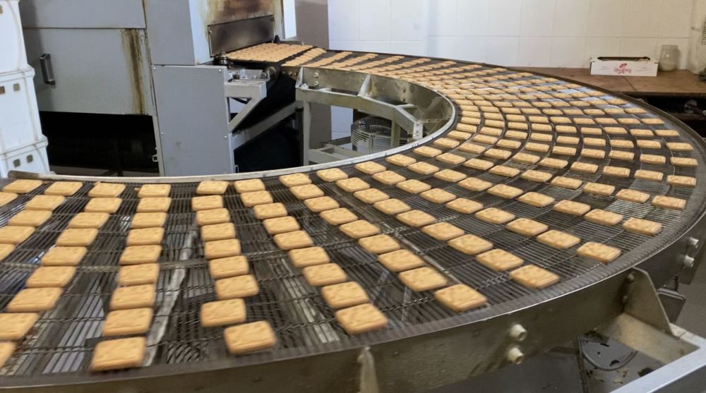 Линия производства сахарного печенья