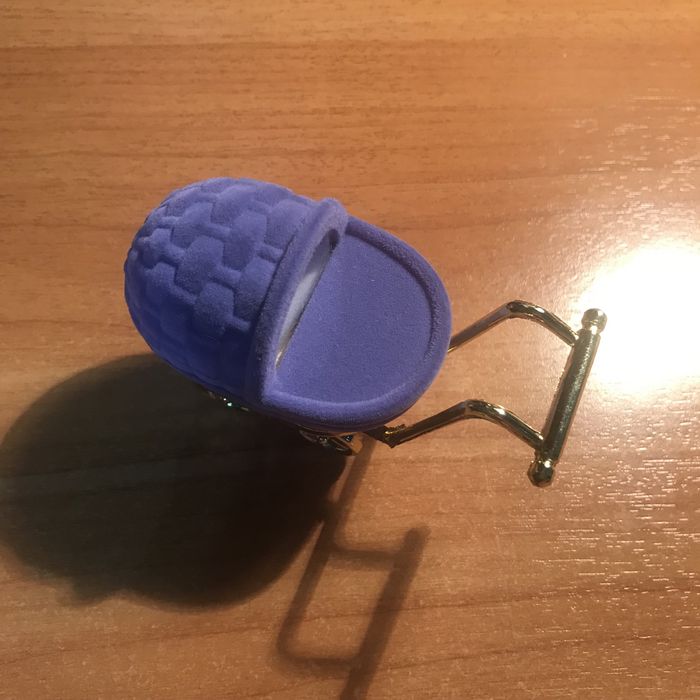 Шкатулка-коляска для беременных