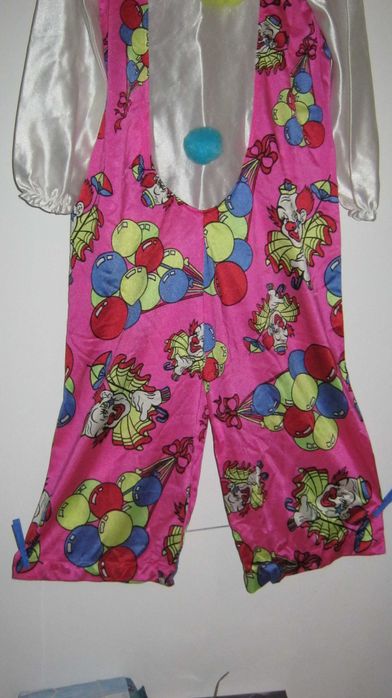 Costum carnaval,bal mascat,arlechin,clovn,copii 10-13 ani.