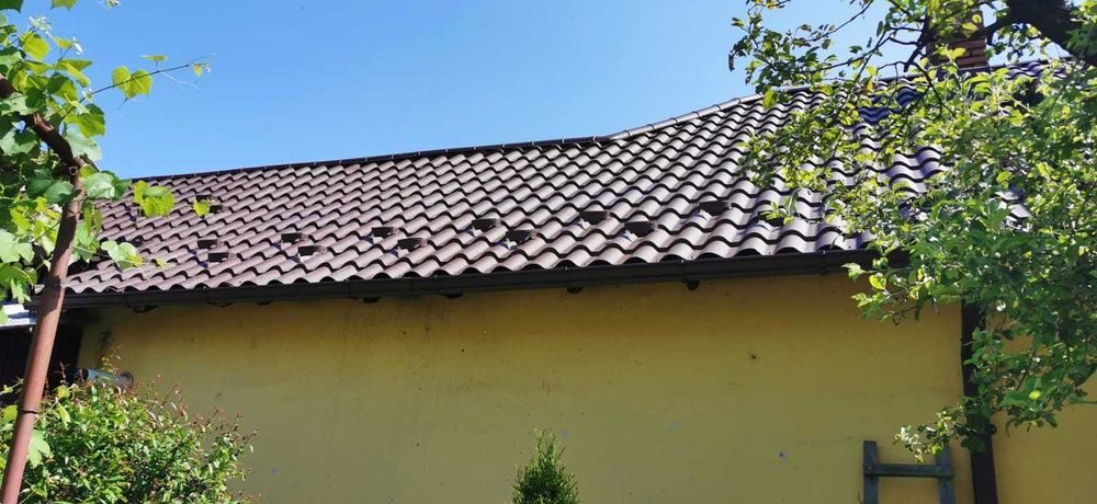 Tabla Bilka acoperis model nou helenic finisaj premium Grandemat acum si in Rate fixe \ Tabla cutata pentru gard si acoperis \ Tigla metalica Bilka