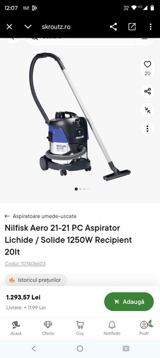 Vând Monodisc+ aspirator